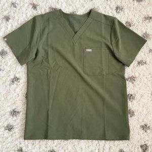 Figs Leon 3 Pocket Scrub Shirt - (Medium) New NEVER WORN - NO TAGS